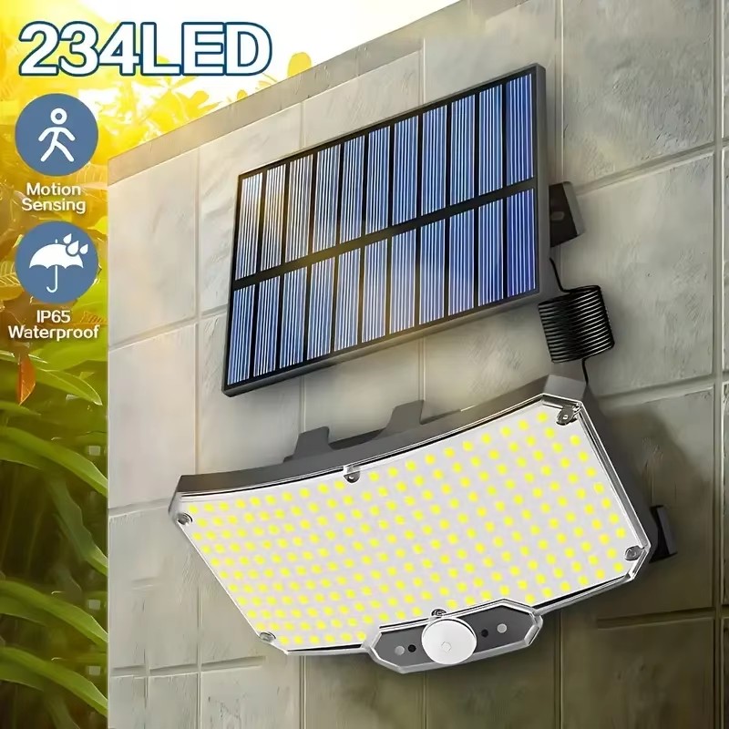 Outdoor Lighting Lamp - 234LED Solar Outdoor Lights Motion Sensor