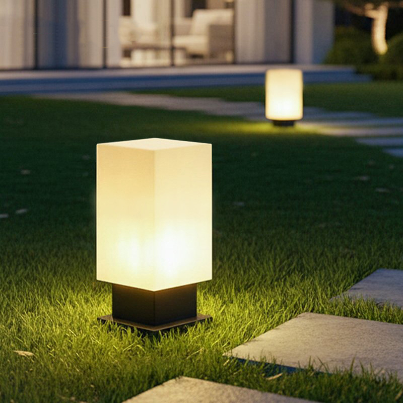 Outdoor Lighting Lamp - Luminous floor lamp courtyard solar LED
