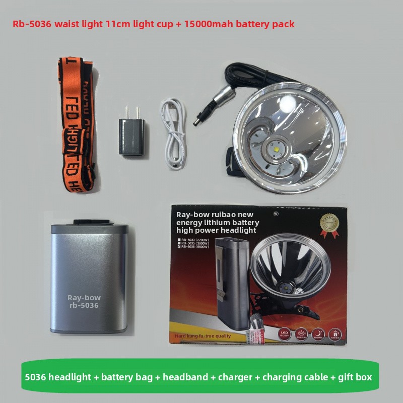 Outdoor Lighting At Lowe'S - Led Head Mounted Strong Light Mining