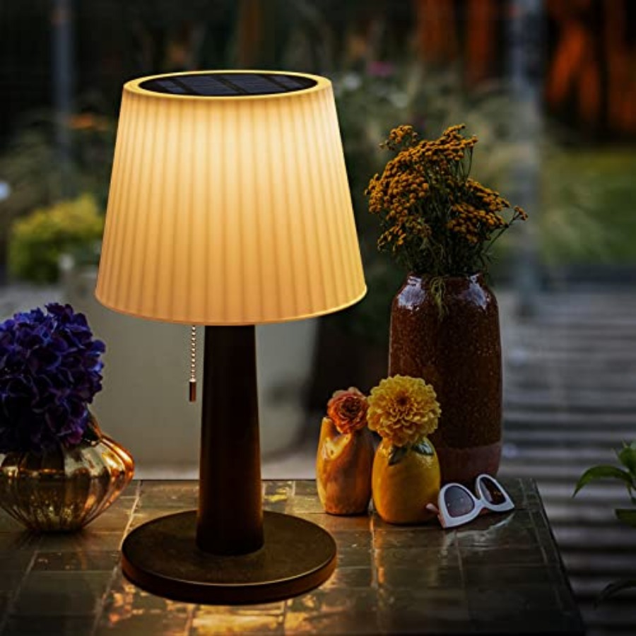 Outdoor Lighting Lamp - Solar Table Lamps Outdoor Indoor -