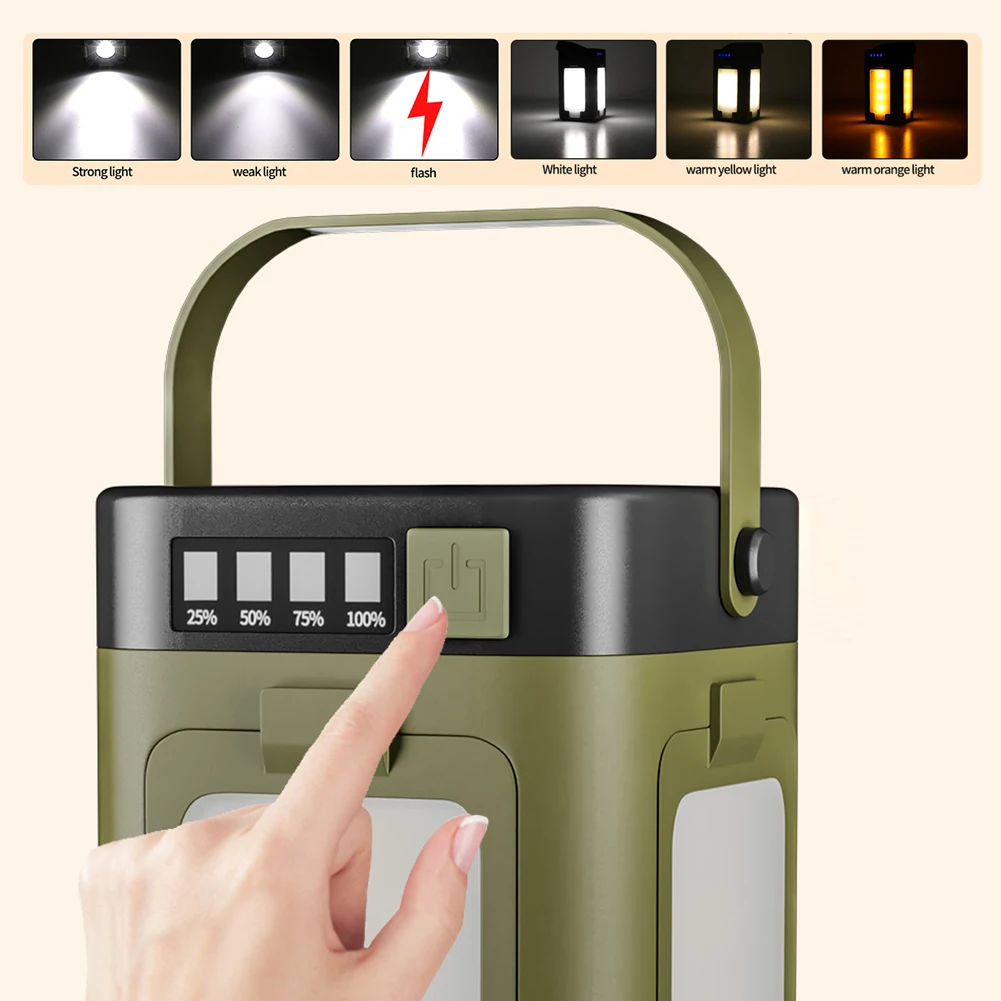 Solar Outdoor Portable Camping - Outdoor Lighting Lamp recension och pris