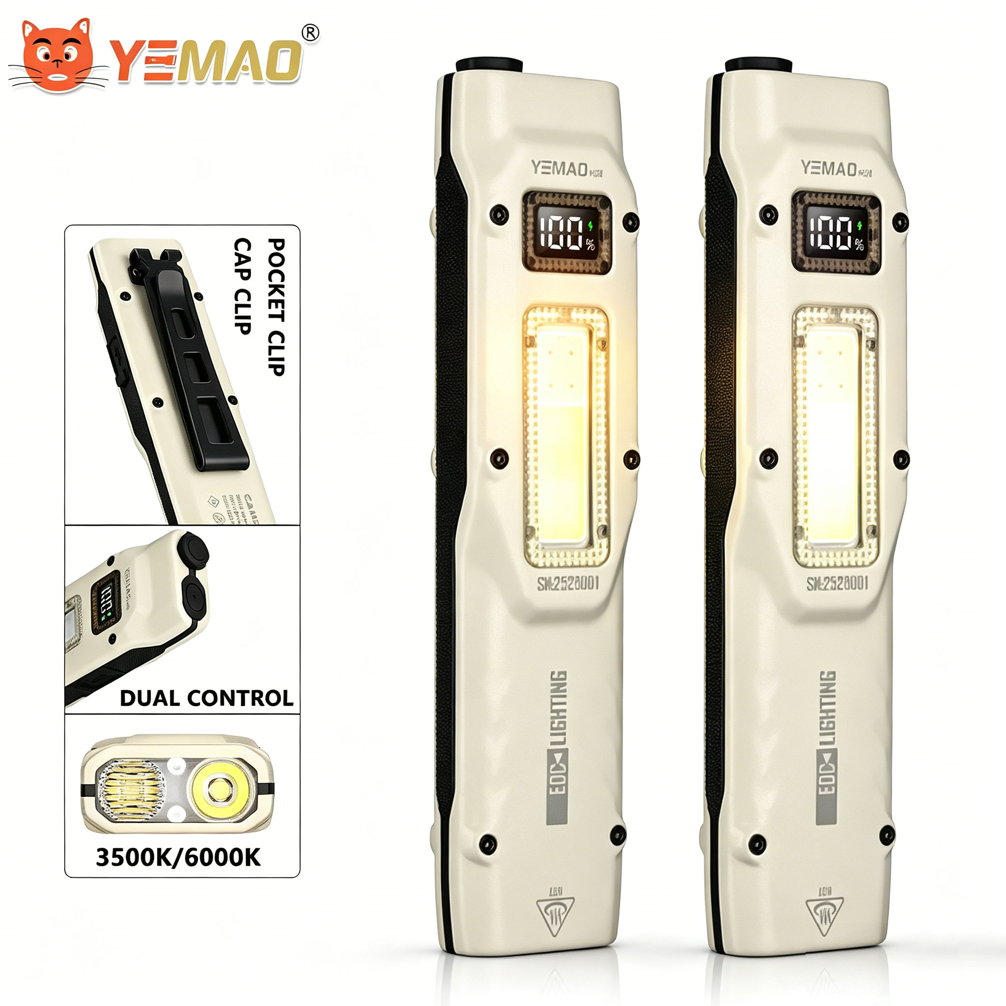 Portable 880LM YEMAO M28 Ultra - Outdoor Lighting Panel recension och pris