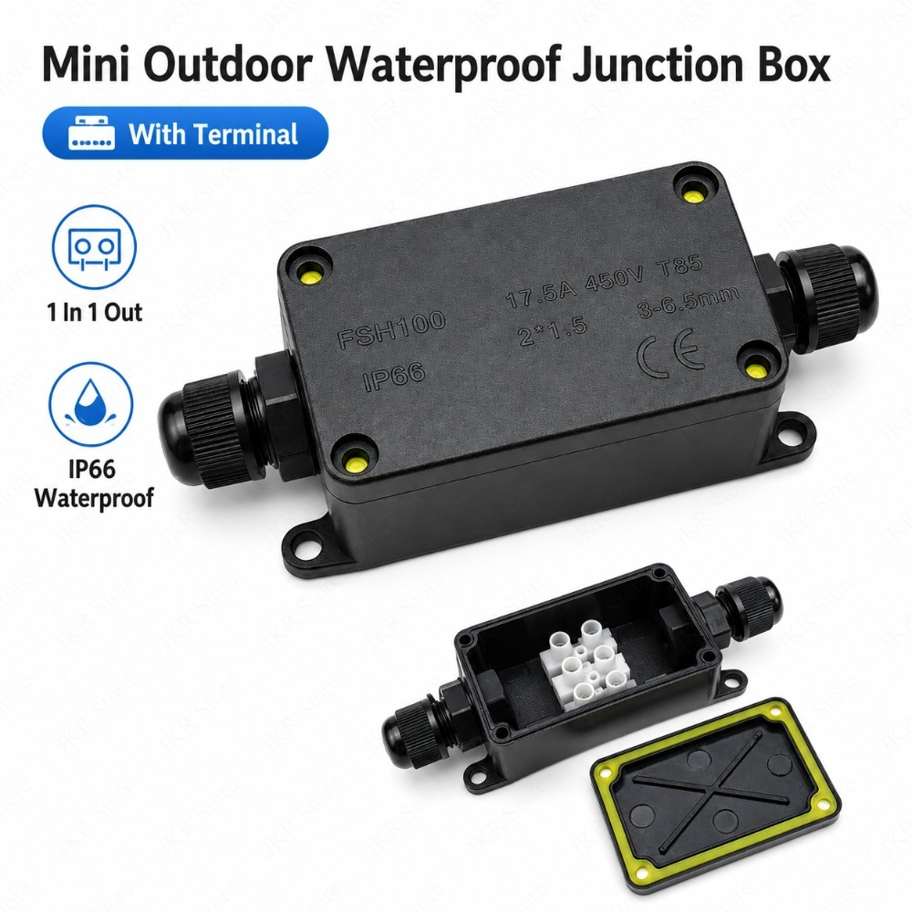 2 Way Outdoor IP66 Waterproof  - Outdoor Lighting Cable recension och pris
