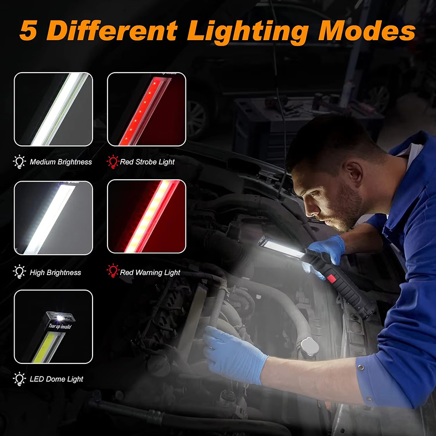 Portable LED Flashlight with M - Outdoor Lighting Panel recension och pris