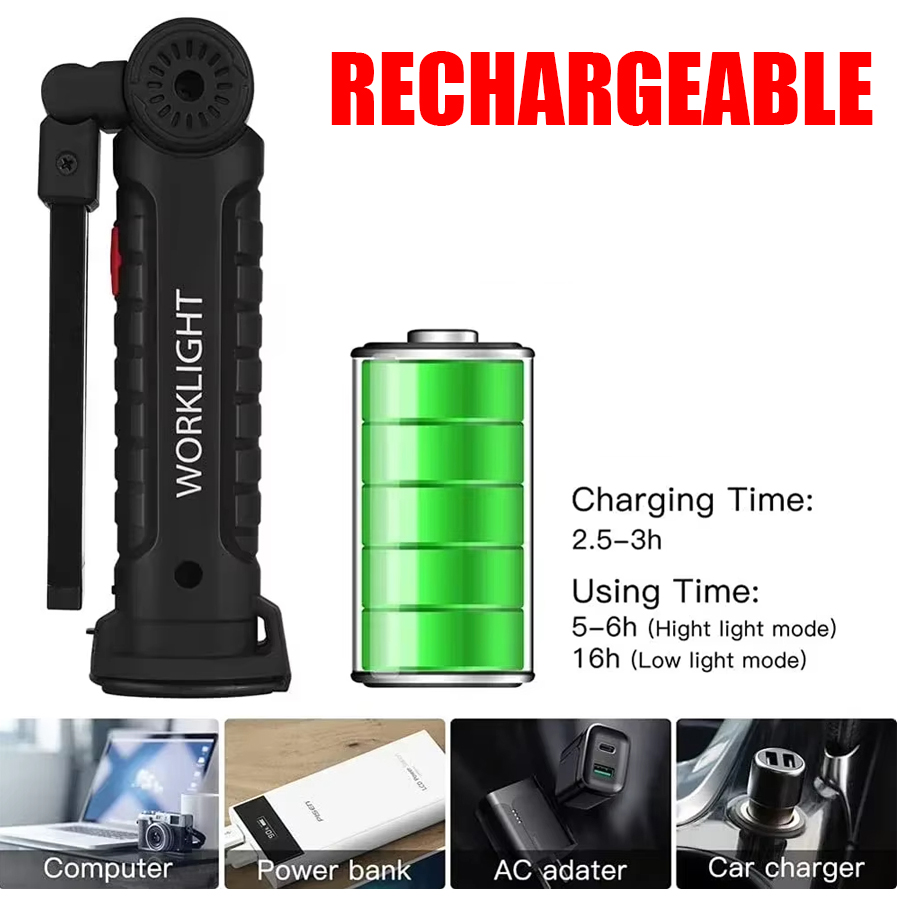 Portable LED Flashlight with M - Outdoor Lighting Panel recension och pris