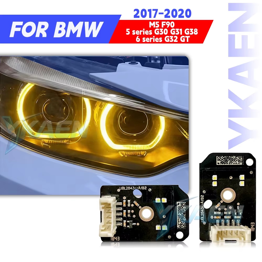 Yellow Angel Eyes DRL Boards F - Outdoor Lighting Yellow recension och pris