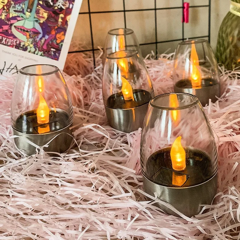 Solar Powered Flameless Candle - Outdoor Lighting Gazebo recension och pris