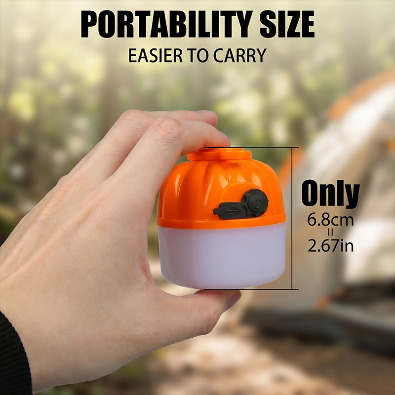 Mini Portable LED Pumpkin Bulb - Outdoor Lighting Panel recension och pris