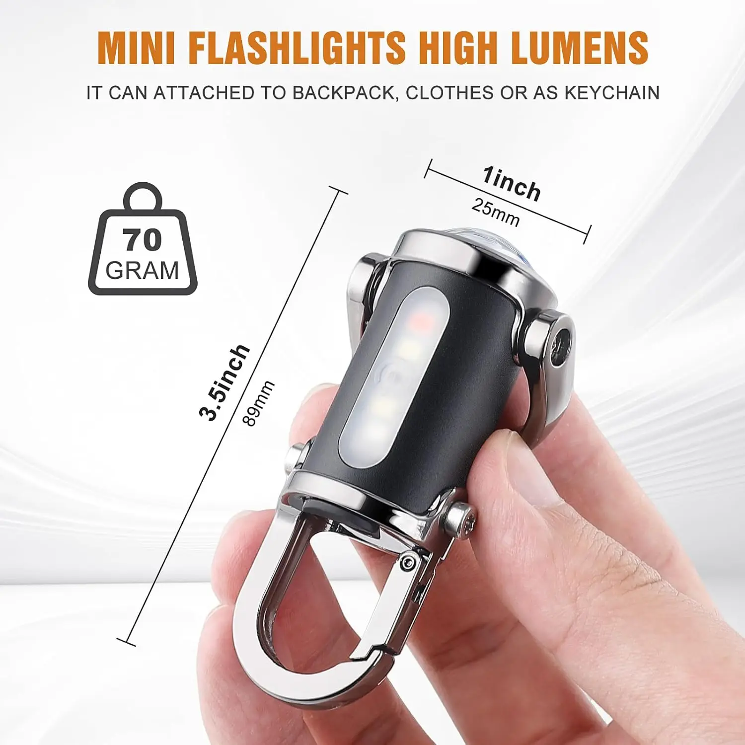Mini Keychain Flashlight Recha - Outdoor Lighting Junction Box recension och pris