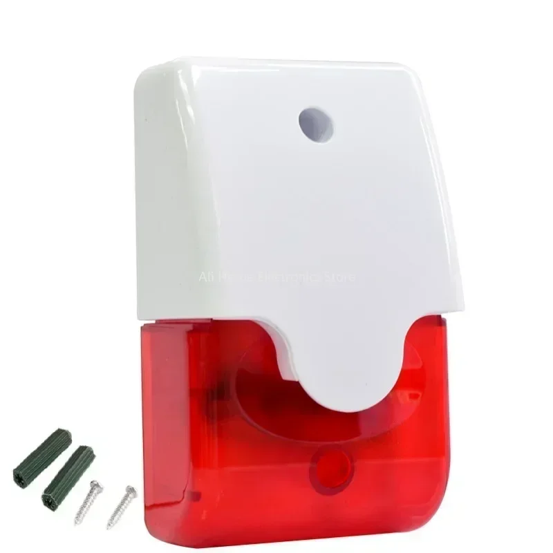 Strobe Siren Alarm 103 dB Horn - Outdoor Lighting Cable recension och pris