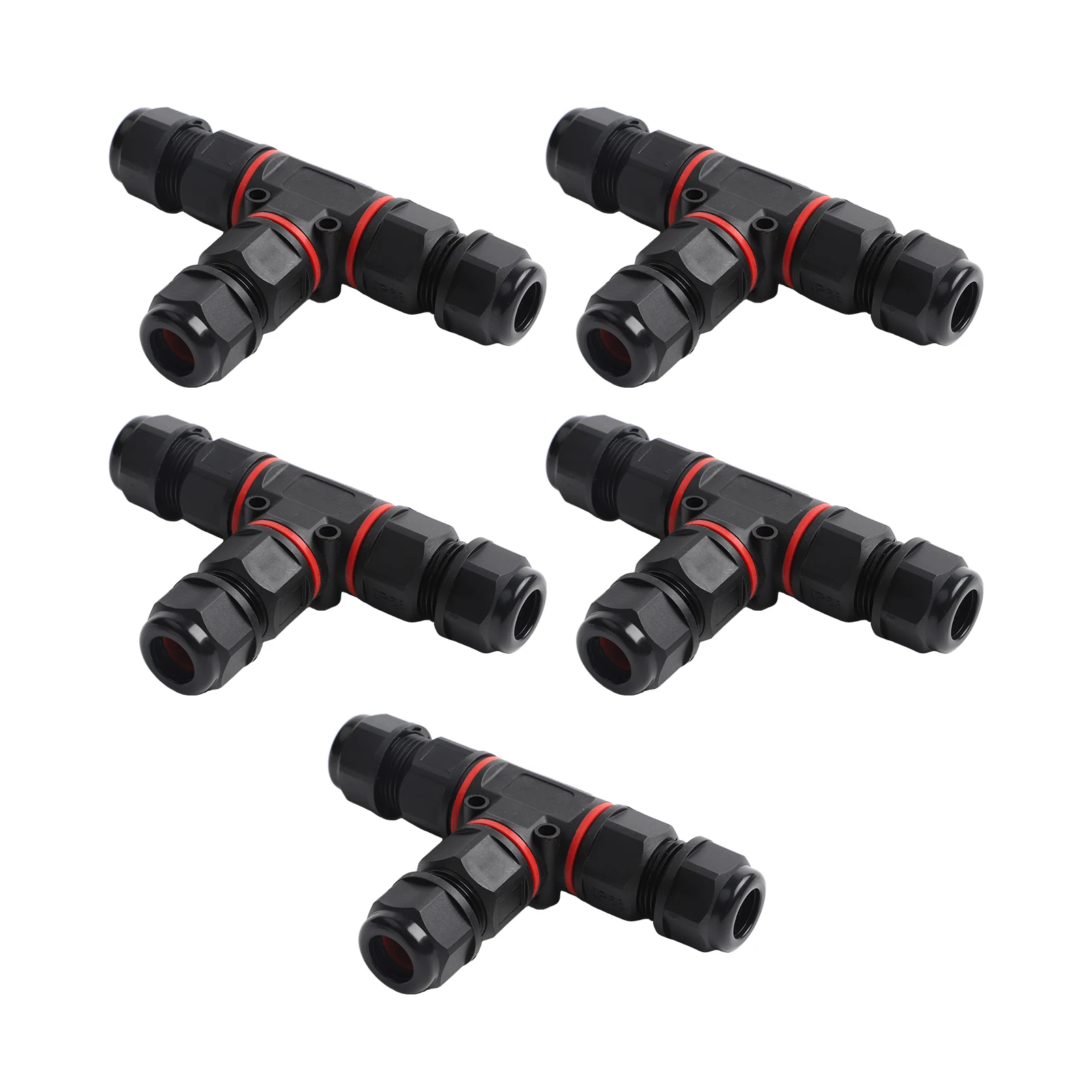 5Pcs IP68 Waterproof 3 Pin T S - Outdoor Lighting Junction recension och pris