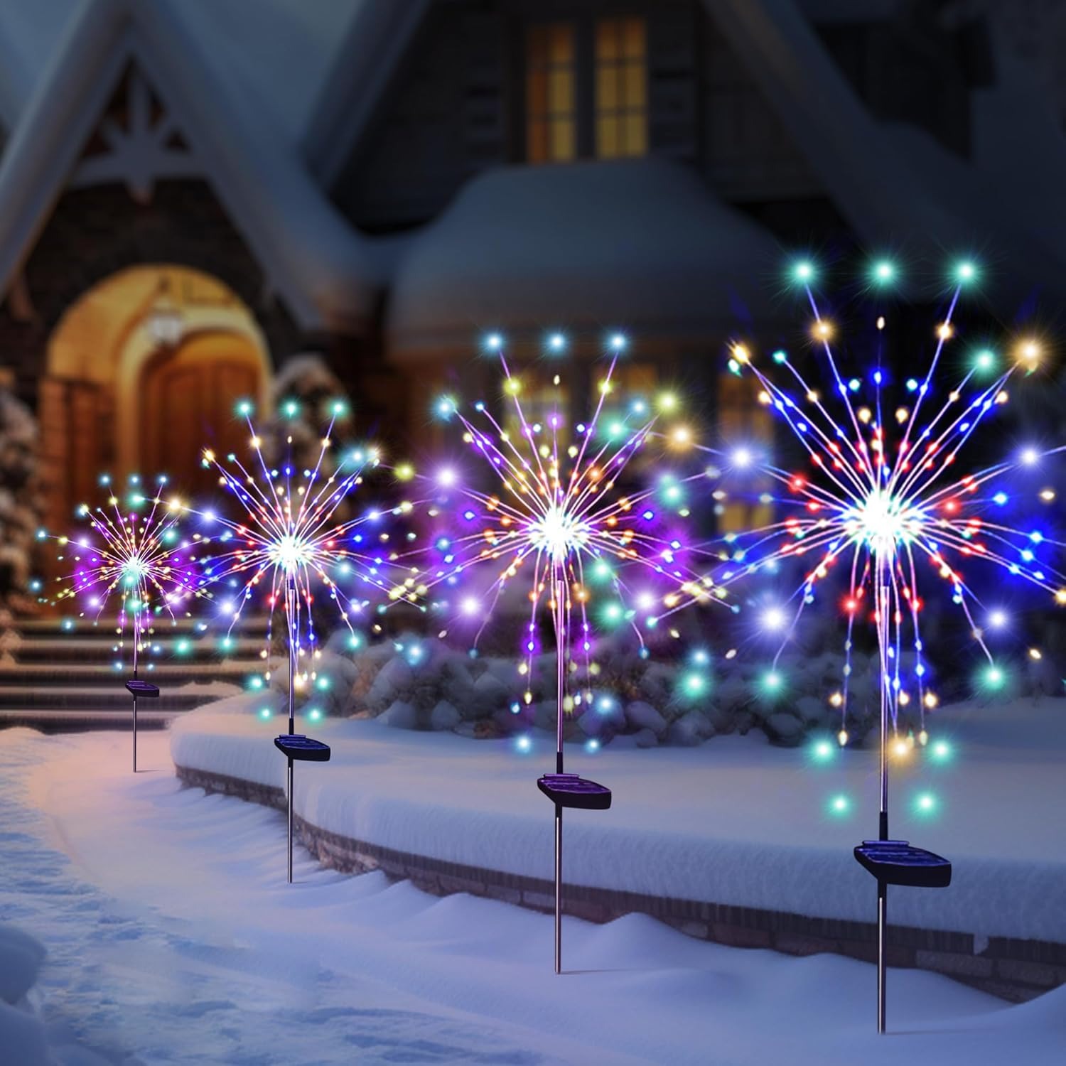 Solar LED Firework Fairy Light - Outdoor Lighting Gazebo recension och pris