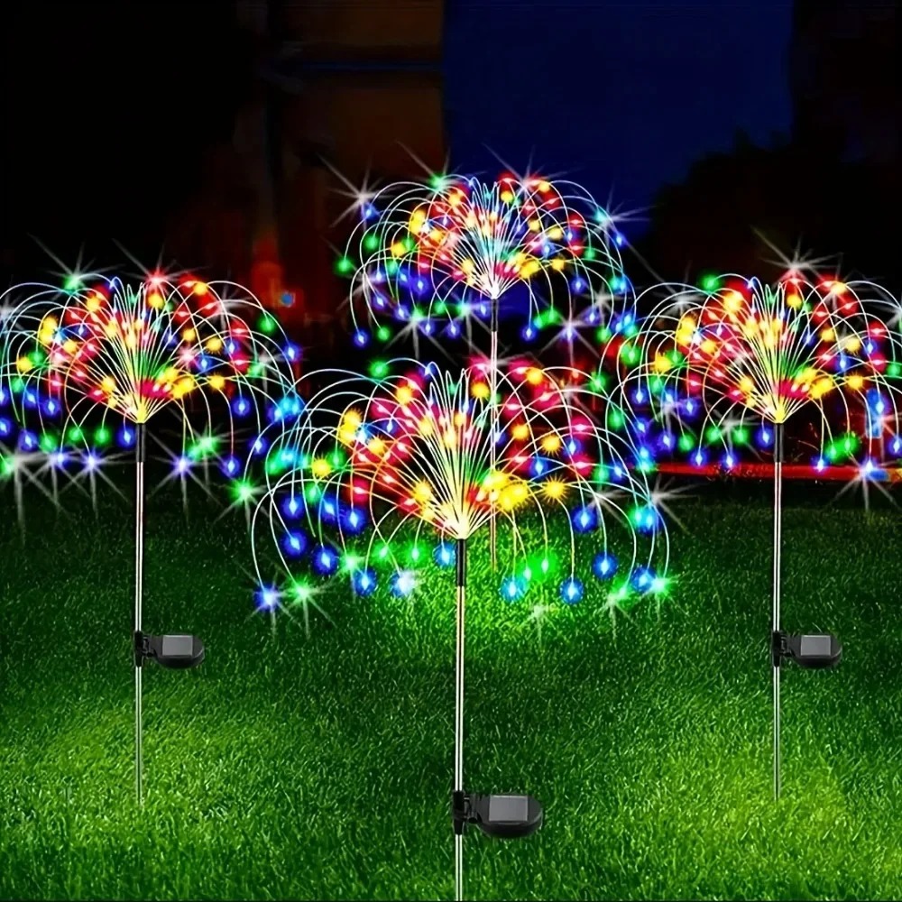 Solar LED Firework Fairy Light - Outdoor Lighting Gazebo recension och pris