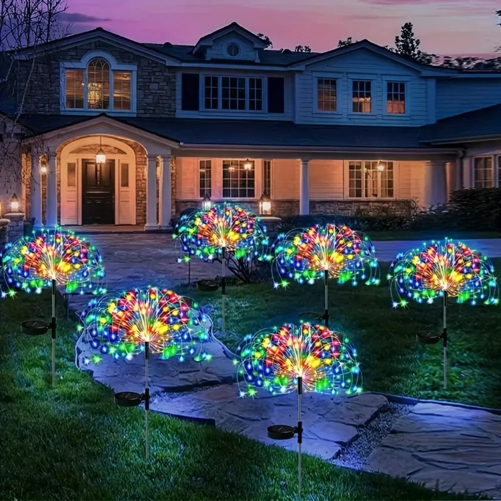 Solar LED Firework Fairy Light - Outdoor Lighting Gazebo recension och pris