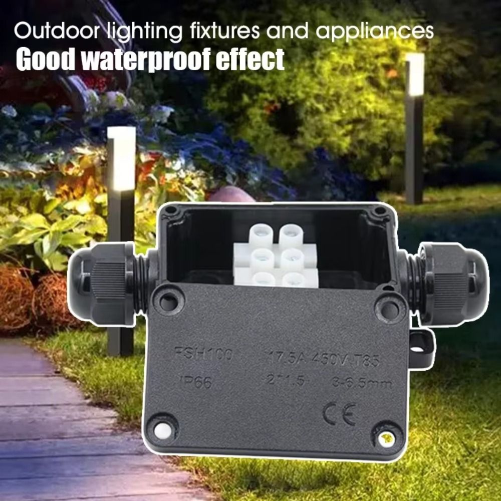 Durable IP66 Junction Box 2-Wa - Outdoor Lighting Junction recension och pris