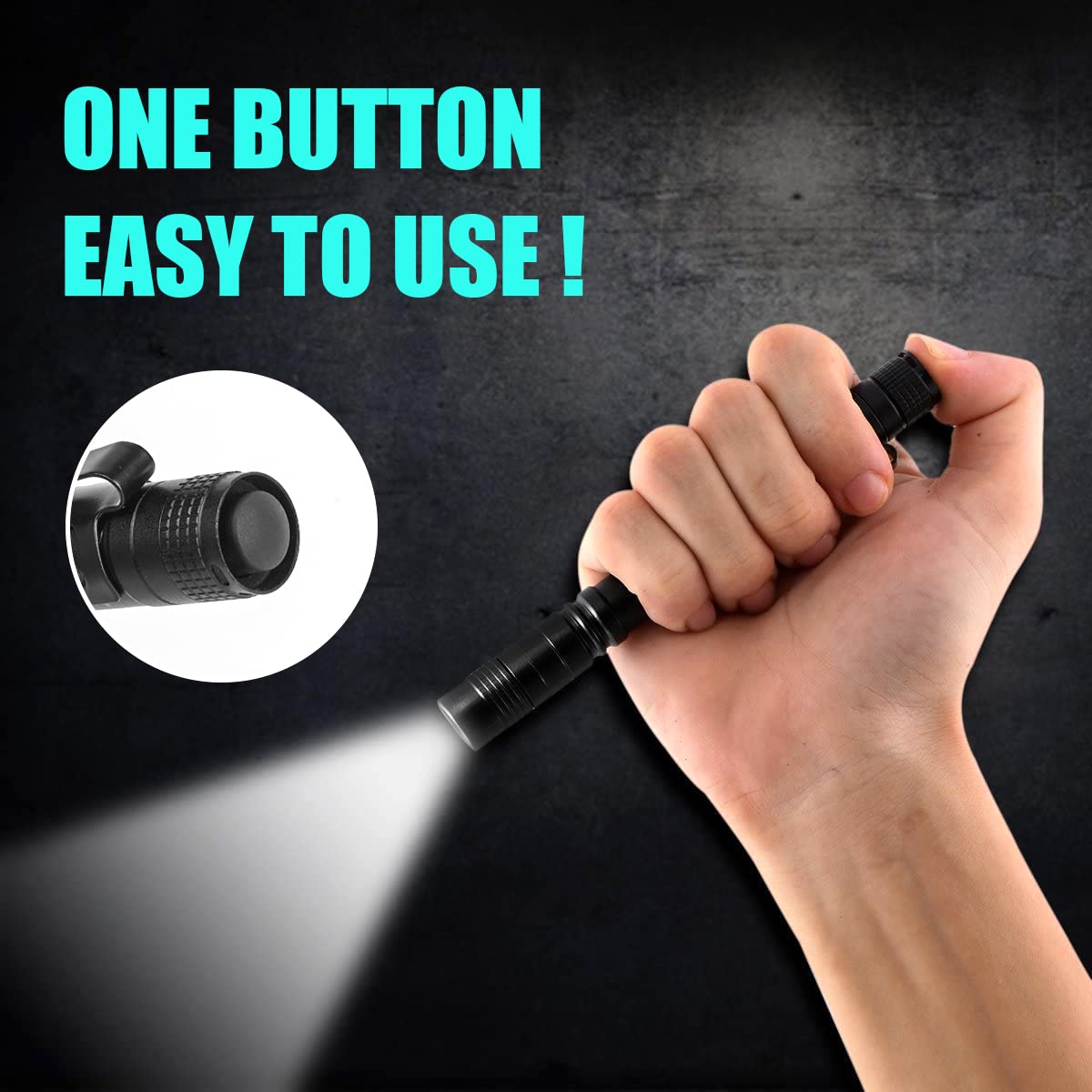 Portable Mini LED Pen Flashlig - Outdoor Lighting On House recension och pris