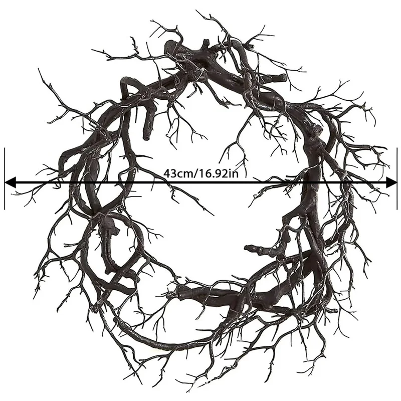 Halloween Decoration Wreath De - Outdoor Lighting On House recension och pris