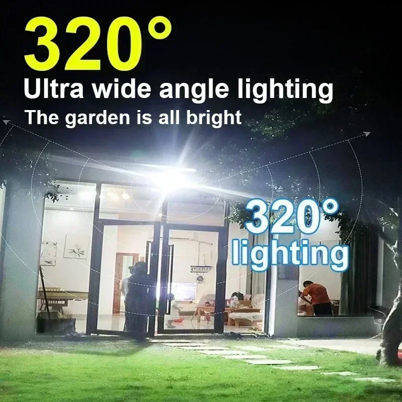 12000LM Powerful Solar Wall La - Outdoor Lighting On House recension och pris