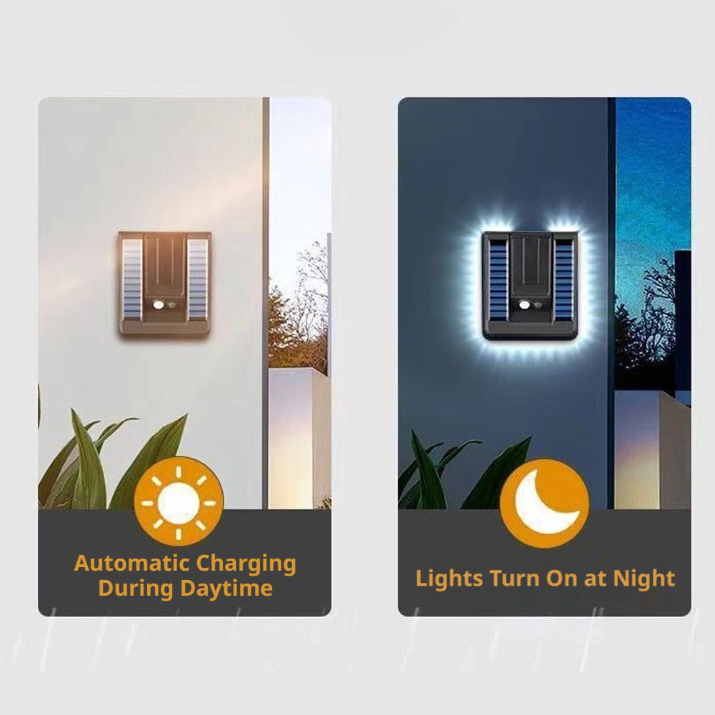Foldable LED 120° Solar Light  - Outdoor Lighting On House recension och pris