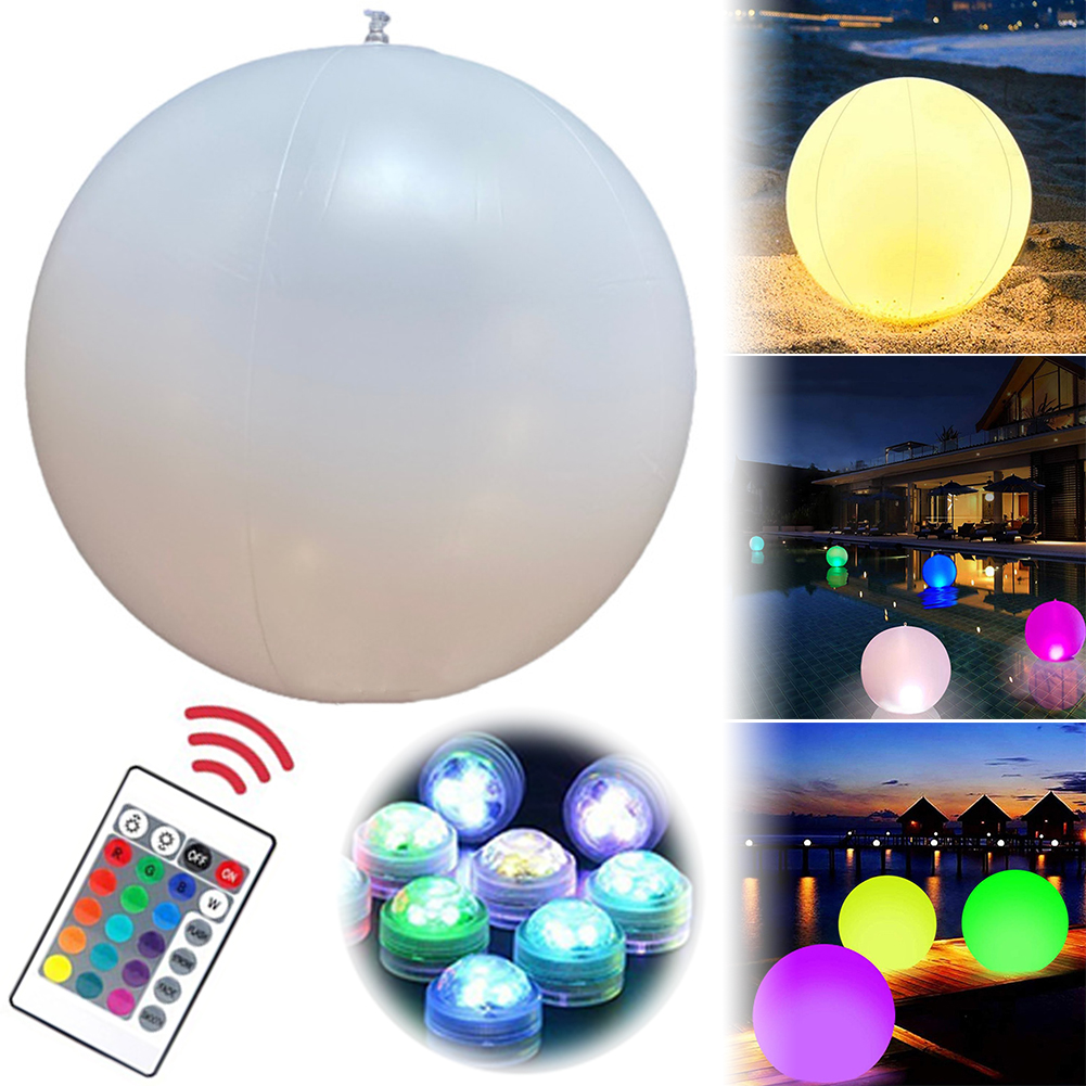 1-4PCS Floating Pool Lights wi - Outdoor Lighting Gazebo recension och pris