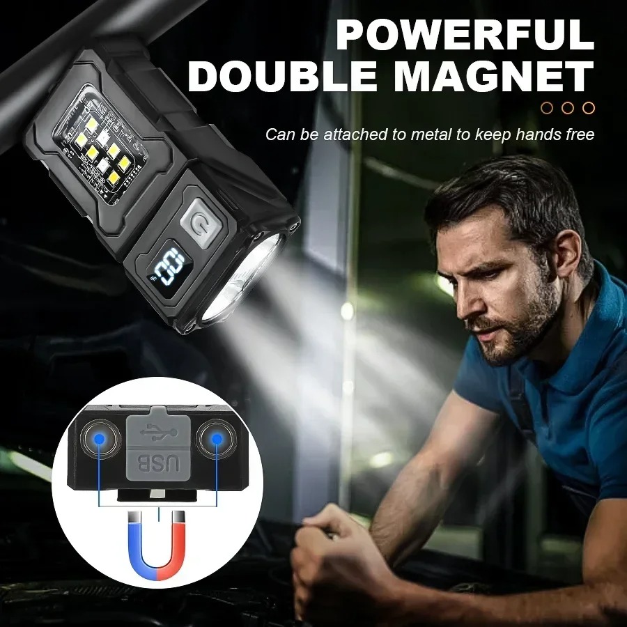 Mini USB Recharge LED Flashlig - Outdoor Lighting Junction Box recension och pris