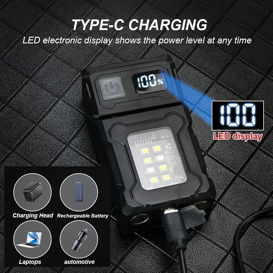 Mini USB Recharge LED Flashlig - Outdoor Lighting Junction Box recension och pris