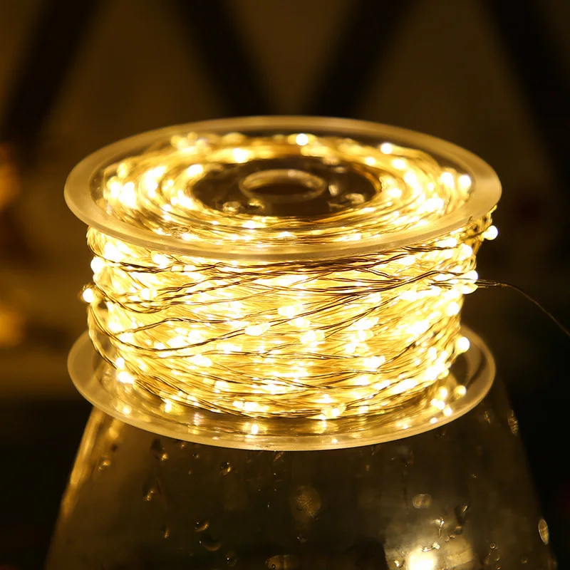 5M/10M/20M LED Copper Wire Str - Outdoor Lighting Cable recension och pris