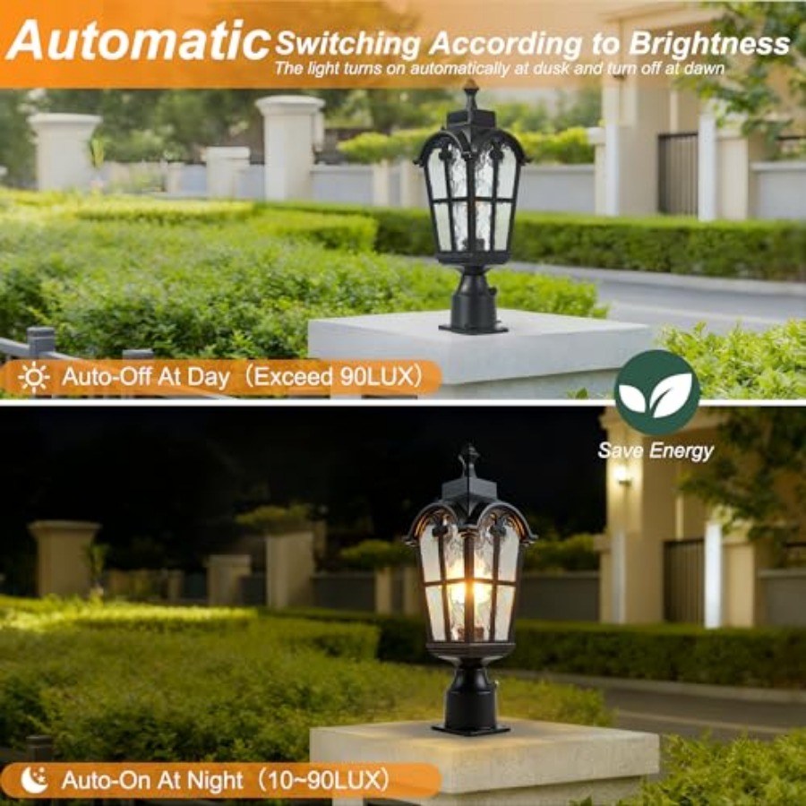 Sensor Outdoor Post Lights Wat - Outdoor Lighting Lamp recension och pris