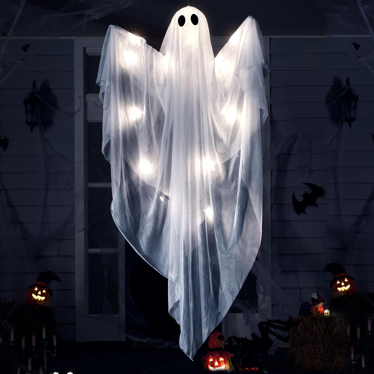 Halloween Hanging Light up Gho - Outdoor Lighting Gazebo recension och pris