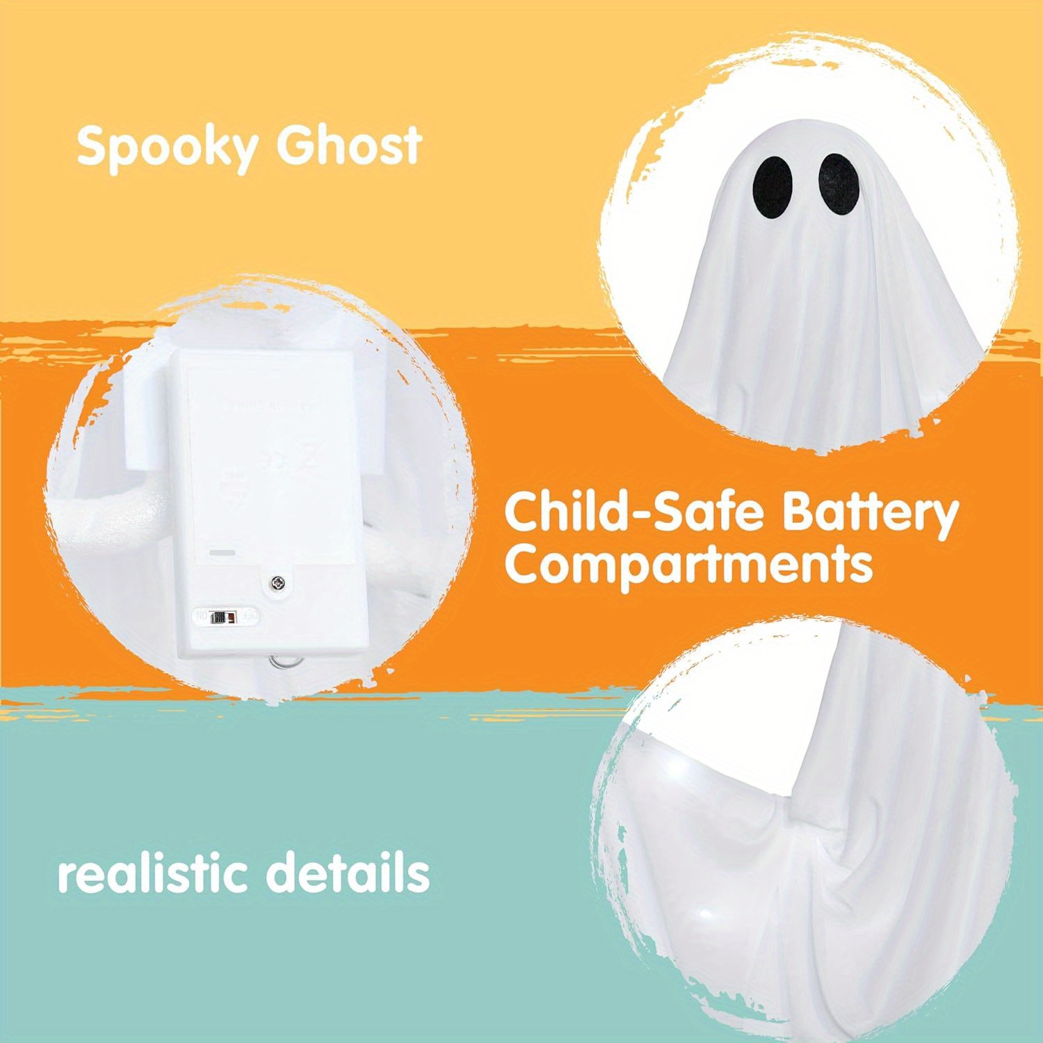 Halloween Hanging Light up Gho - Outdoor Lighting Gazebo recension och pris