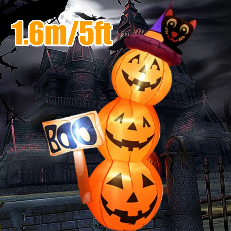 1.6M/5FT Halloween Inflatable  - Outdoor Lighting On House recension och pris