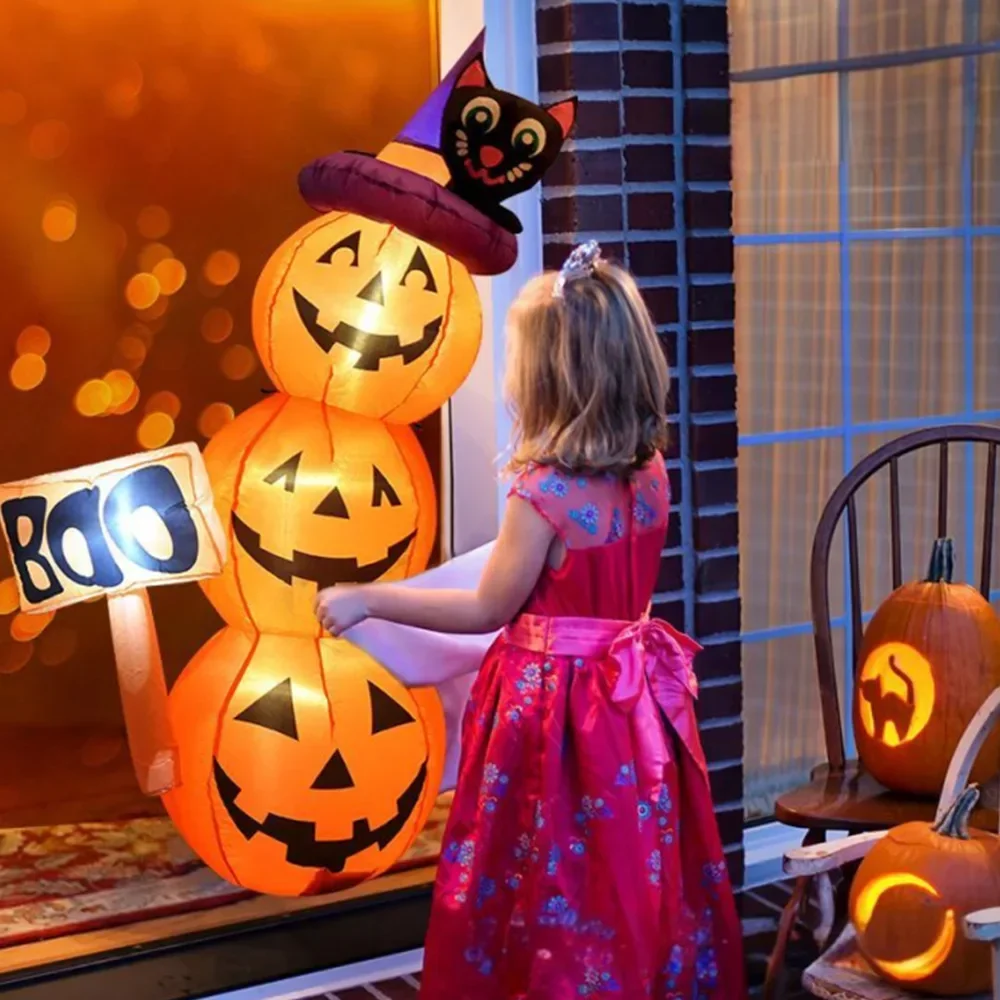1.6M/5FT Halloween Inflatable  - Outdoor Lighting On House recension och pris