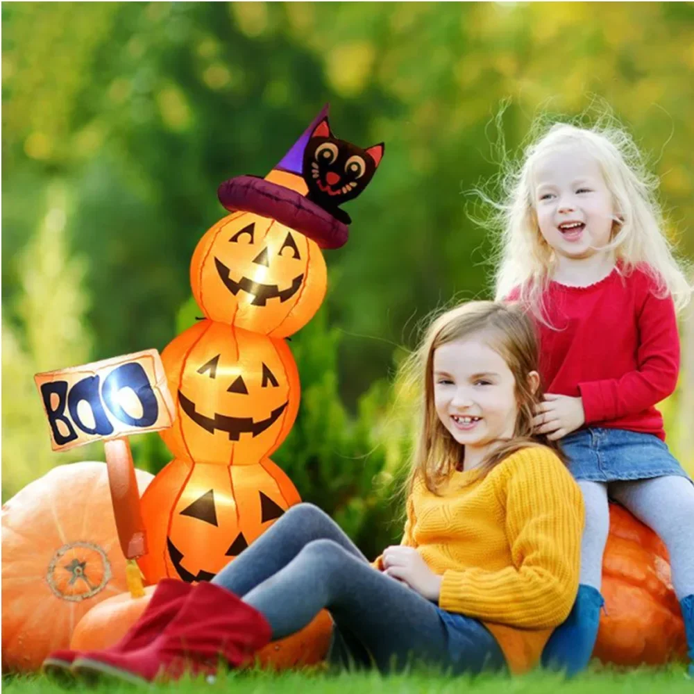 1.6M/5FT Halloween Inflatable  - Outdoor Lighting On House recension och pris