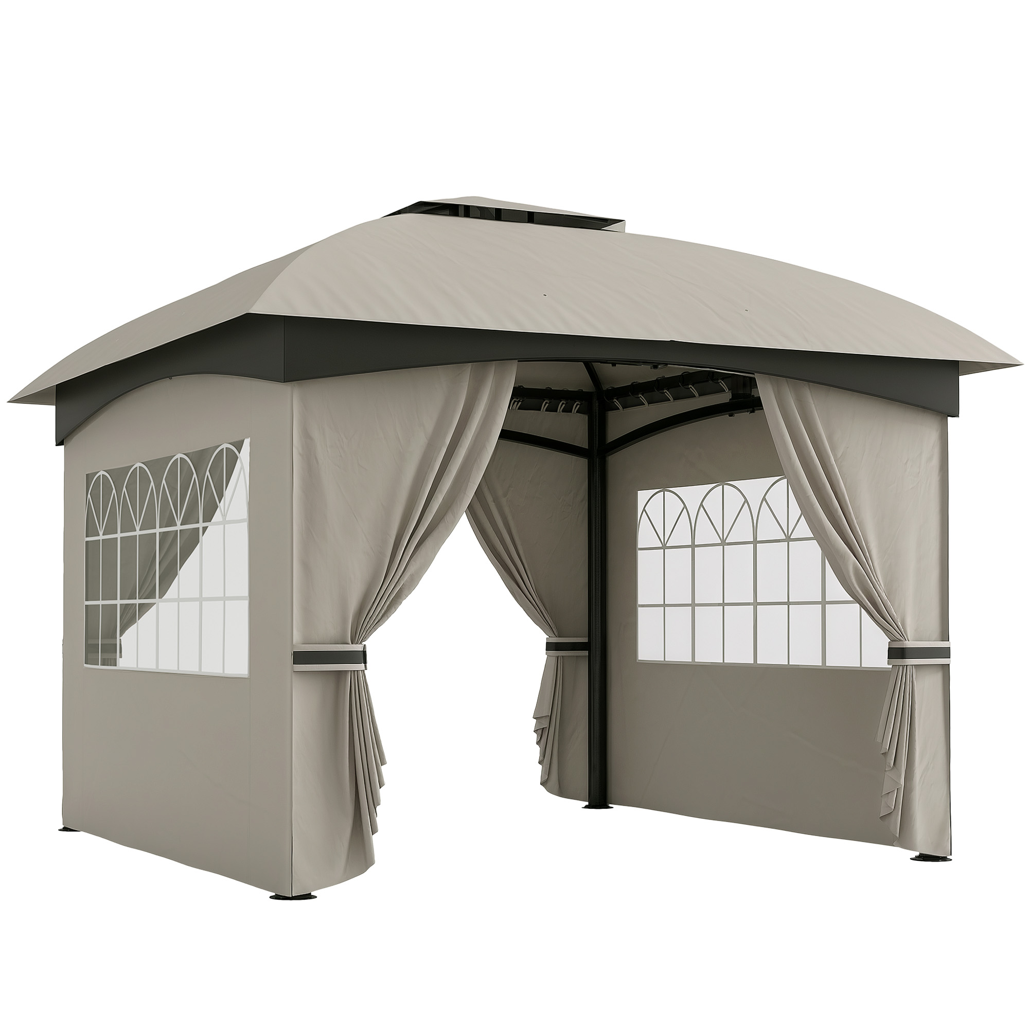 11' X 11' Outdoor Gazebo with  - Outdoor Lighting Gazebo recension och pris