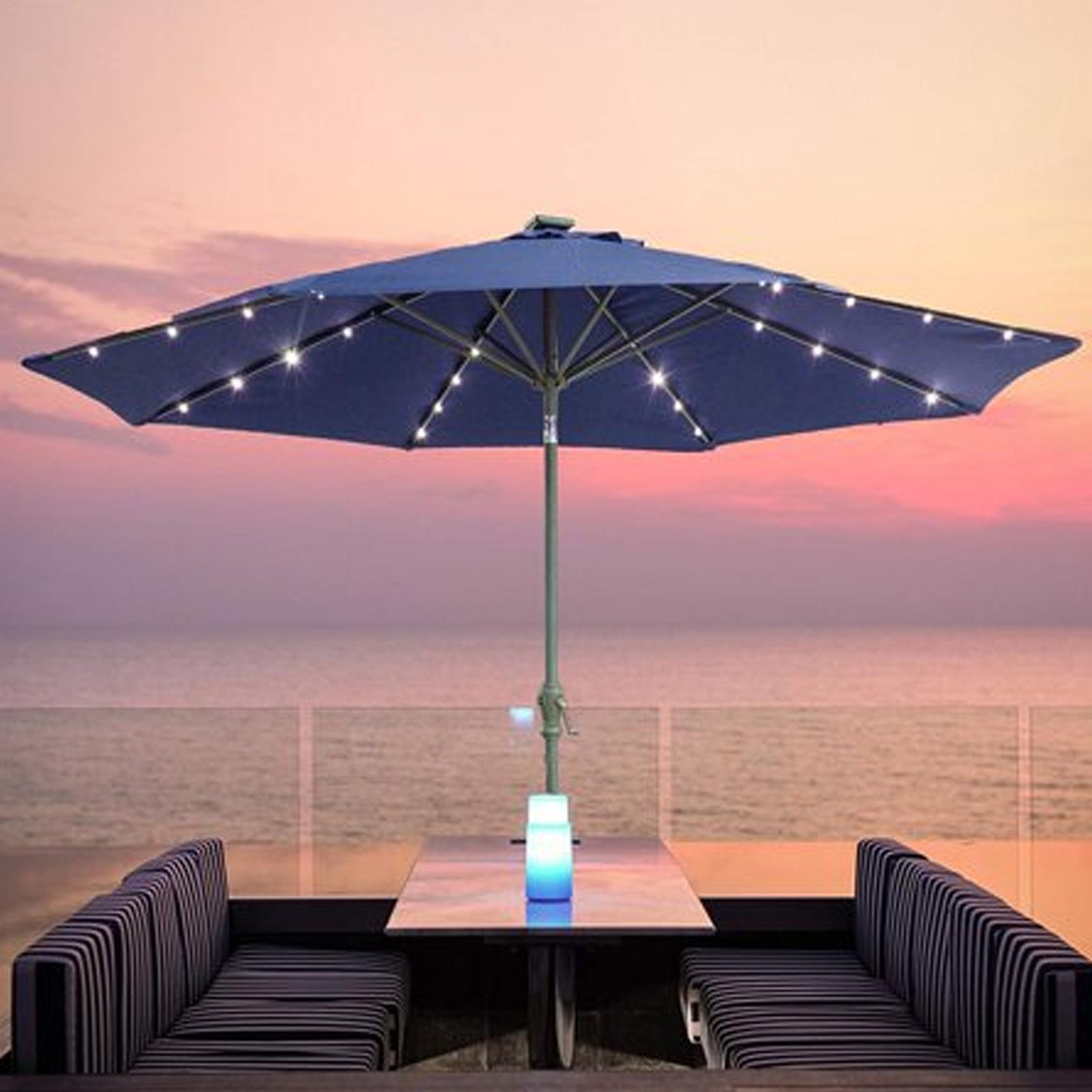 Solar Umbrella String Light 10 - Outdoor Lighting Gazebo recension och pris