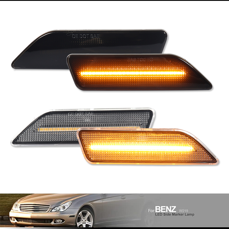 2pcs Mercedes C219/W219 CLS350 - Outdoor Lighting Yellow recension och pris