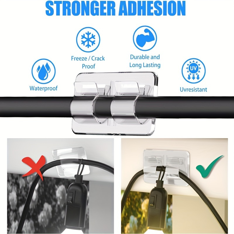 4/10pcs Hooks for Outdoor Stri - Outdoor Lighting Cable recension och pris