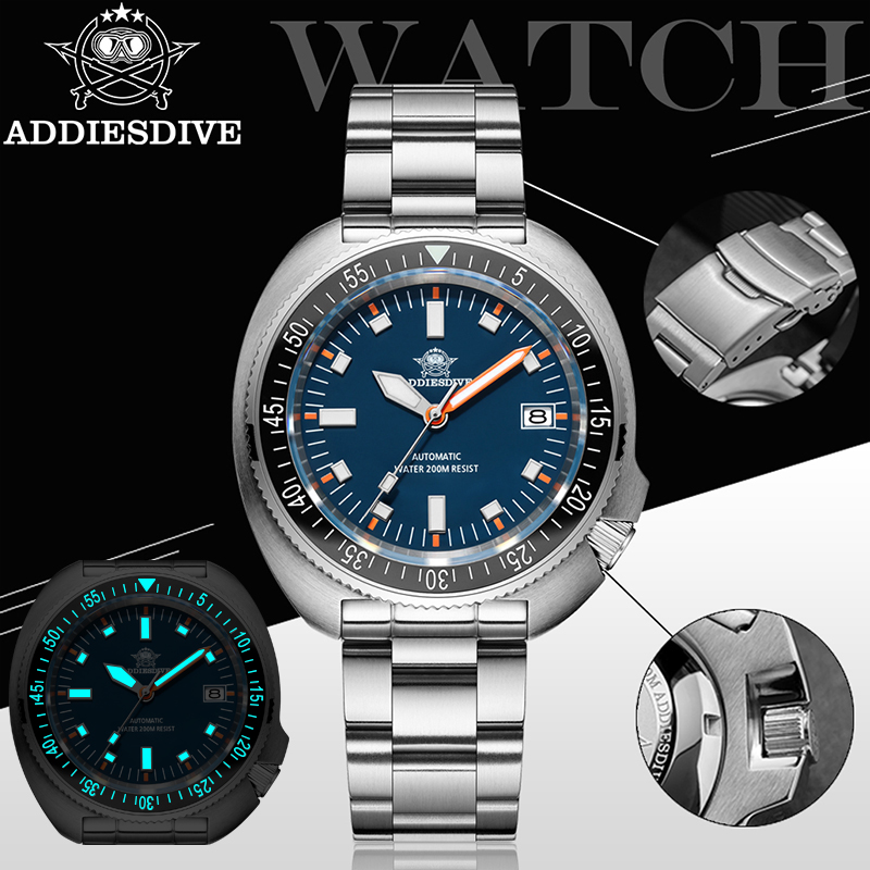ADDIESDIVE NH35 Automatic Men' - Outdoor Lighting Japanese recension och pris