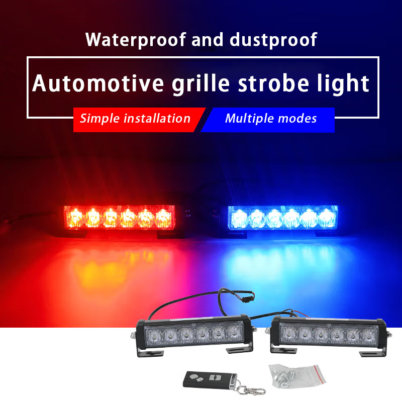Car 6LED One Drag Two Four Str - Outdoor Lighting Yellow recension och pris