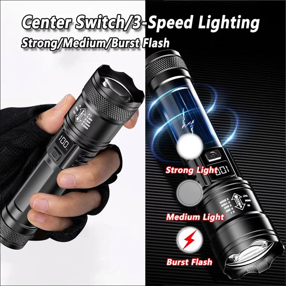 Rechargeable LED Flashlight Zo - Outdoor Lighting Junction Box recension och pris