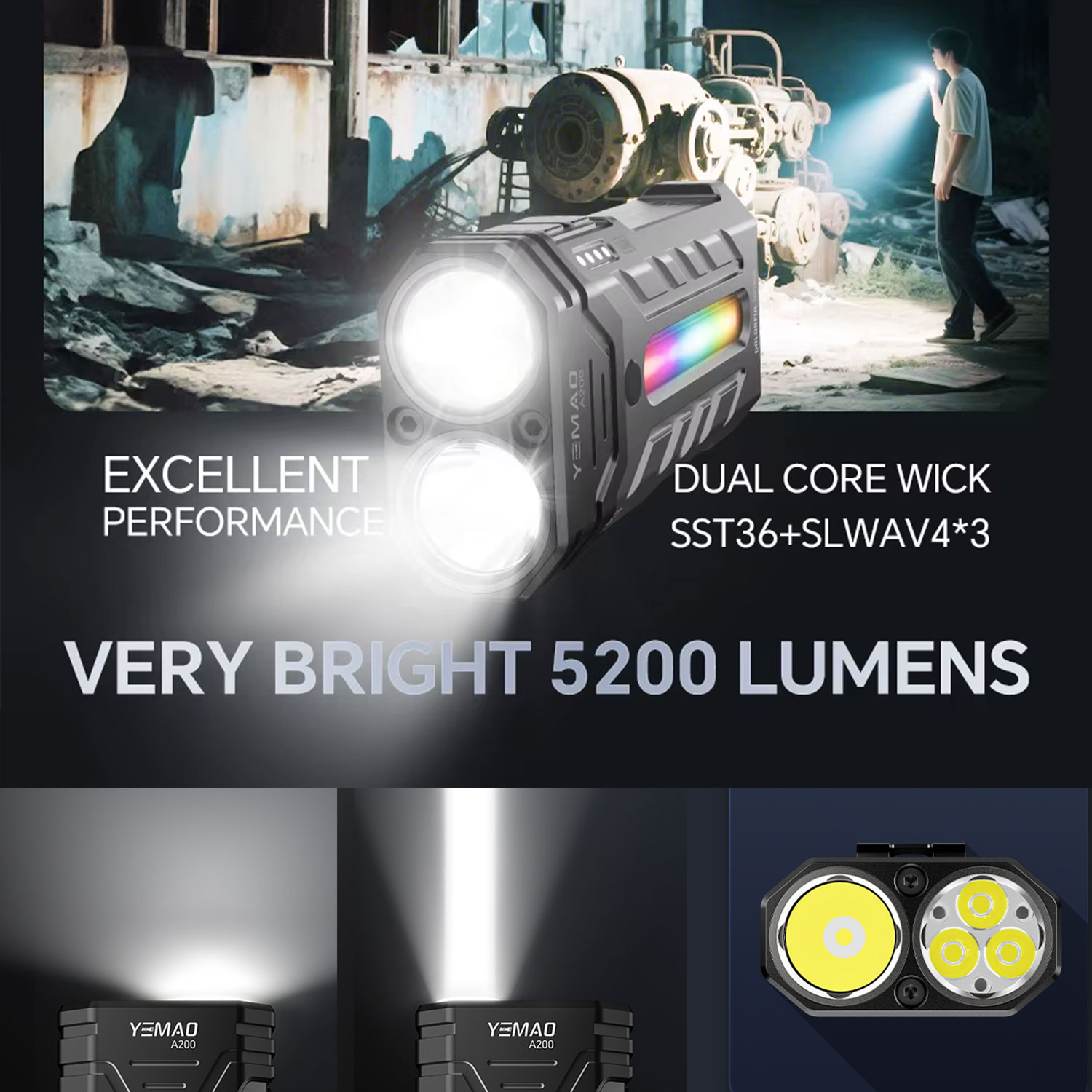 5200LM Innovative Multifunctio - Outdoor Lighting Junction Box recension och pris