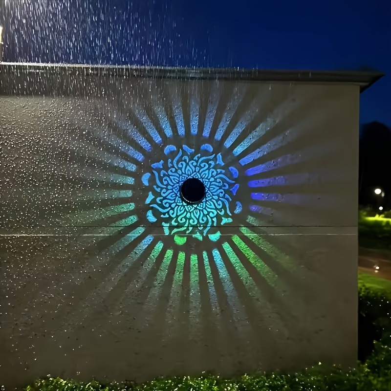 Solar LED Wall Light Mandala P - Outdoor Lighting On House recension och pris