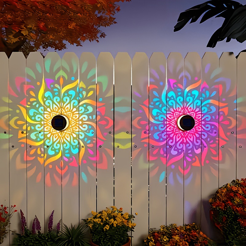 Solar LED Wall Light Mandala P - Outdoor Lighting On House recension och pris