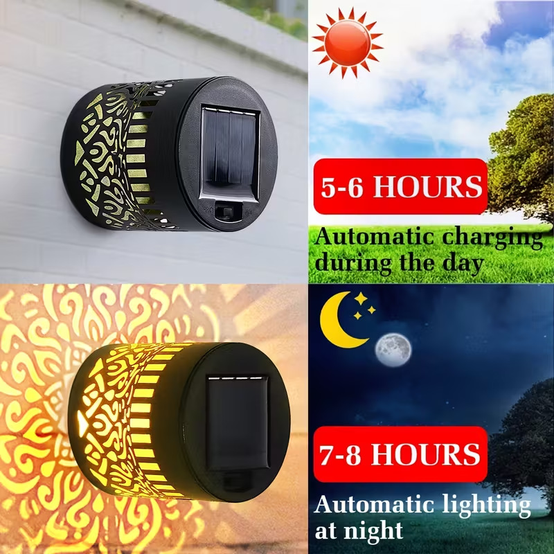 Solar LED Wall Light Mandala P - Outdoor Lighting On House recension och pris