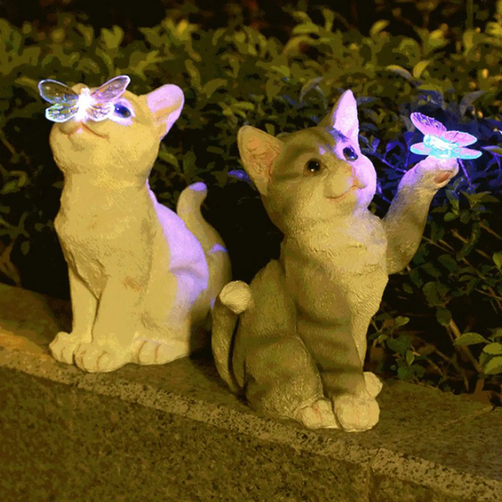 Outdoor Cat Sculpture Figurine - Outdoor Lighting Gazebo recension och pris