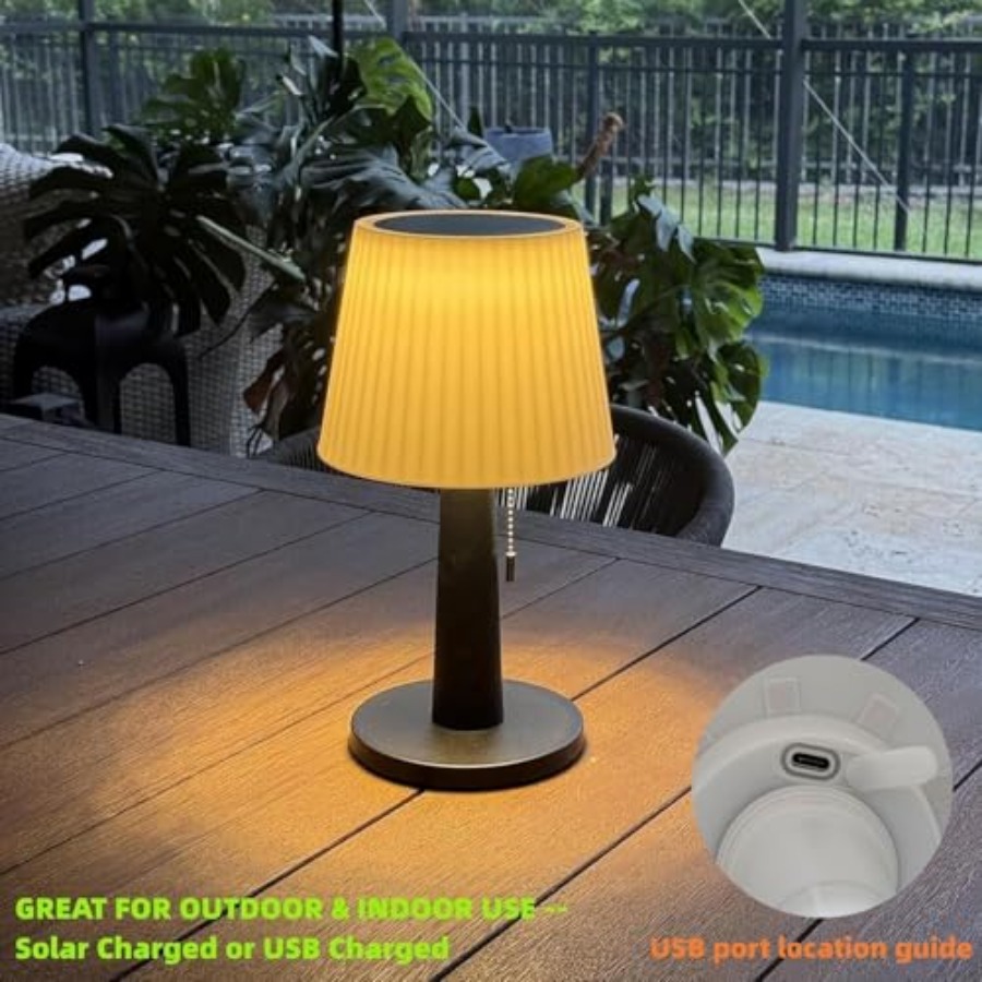 Solar Table Lamps Outdoor Indo - Outdoor Lighting Lamp recension och pris
