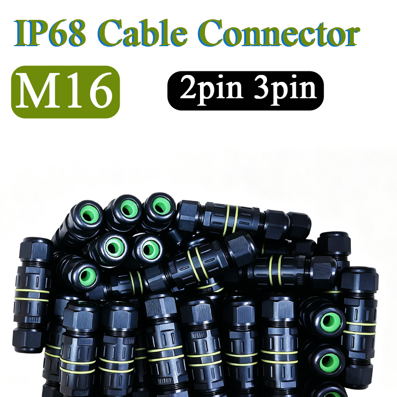 2Pin 3Pin M16 Cable Connector  - Outdoor Lighting Junction recension och pris