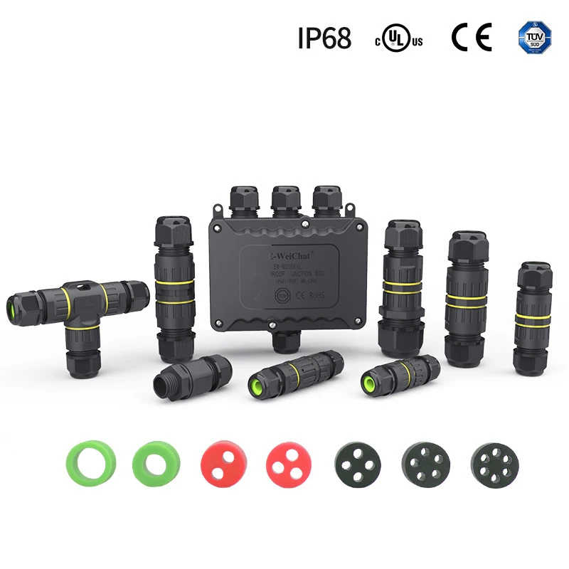 2Pin 3Pin M16 Cable Connector  - Outdoor Lighting Junction recension och pris
