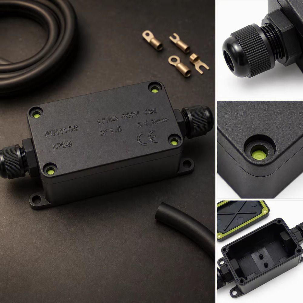 IP66 Junction Box Waterproof 2 - Outdoor Lighting Junction recension och pris